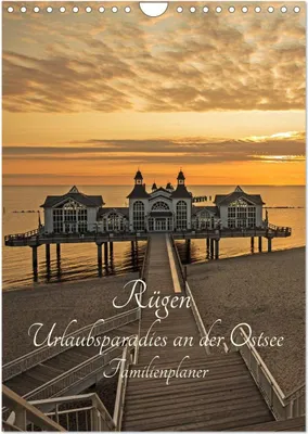 Produktbild von Rügen - Urlaubsparadies an der Ostsee - Familienplaner (Wandkalender 2025 DIN A4 hoch), CALVENDO Monatskalender