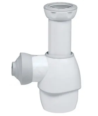 Produktbild von Universal-Waschtisch-Siphon 32-43 mm mit Steckanschluss