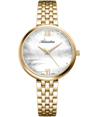 Produktbild von Adriatica Damenuhr A3760.118FQ gold