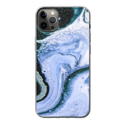 Produktbild von MuchoWow® Handyhülle Schutzhülle Hülle für iPhone 13 Pro Max Mineralien - Natursteine - Universum Silikon Softcase Handy Hülle - Mobiltelefon
