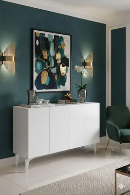 Obrázok produktu pre Skye Decor, kvalitná konzolová stolík (3 kusy), farba saphir (tmavý dub), 120 cm, 100% melamín