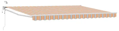 Immagine prodotto di Tettuccio Elettrico Retrattile Blu e Arancione 4 × 3 m