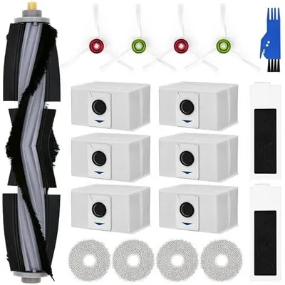 Produktbild von Zubehörset für Ecovacs Deebot T20e OMNI/T20 OMNI - 6 Staubbeutel, 4 Wischtücher
