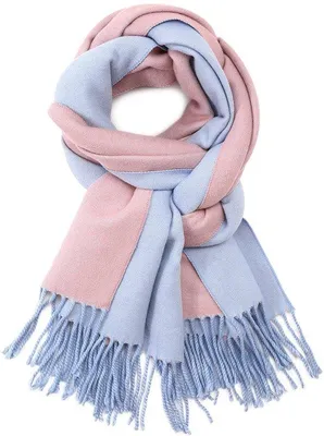 Produktbild von Unyqoos® Karierter Damenschal – elegant & warm, Kaschmir‑Imitat, 186 x 60 cm, Wickelschal für Herbst & Winter