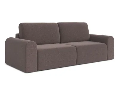Produktbild von AX LIVING Modern Schlafsofa Otterton 250 cm Sofa Braun mit Bettkasten
