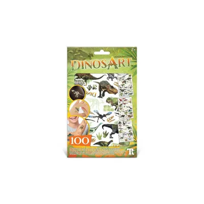 Produktbild von Temporäre Dino Leuchttattoos