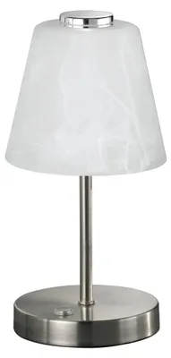 Immagine prodotto di Lampada tavolo da Interno a LED in Metallo Nickel Opaco