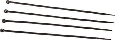 Produktbild von ACV-Kabelbinder, Abmessungen 100 x 2,5 mm, schwarz, 100er-Packung