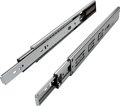 Produktbild von SOTECH 2 Paar (4 St.) Schubladenschienen Vollauszug Selbsteinzug und Softclose Länge 300 mm Tragkraft 45 kg Höhe 45 mm