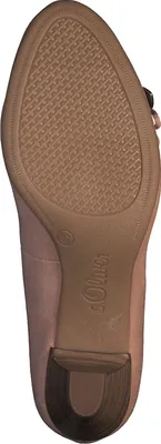Produktbild von s.Oliver Damen Pumps Schleife Herz Anhänger Blockabsatz 5-22470-39, Größe:39 EU, Farbe:Rosa