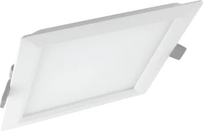 A white LED downlight is shown from a diagonal angle against a white background.