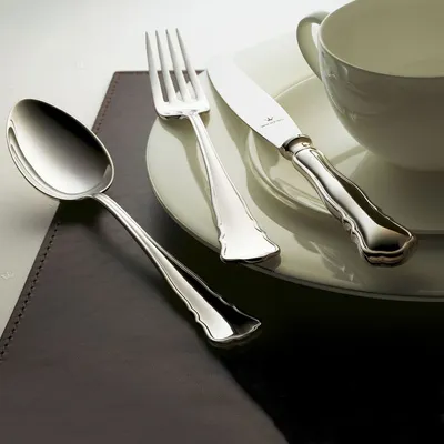 Produktbild von Wilkens Silberbesteck Set 24-teilig Chippendale in 925 Sterlingsilber