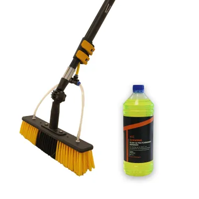 Produktbild von Schweng Teleskop Waschbürste + Reiniger bis 360cm