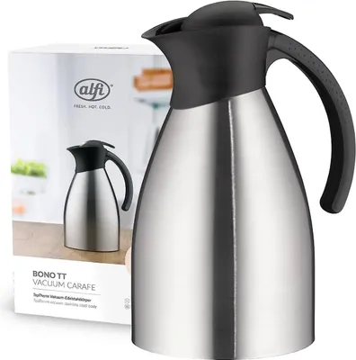 Immagine prodotto di alfi BONO TT Isolierkanne stainless steel mat Edelstahl | HAN 787205150 | EAN 4002458445576