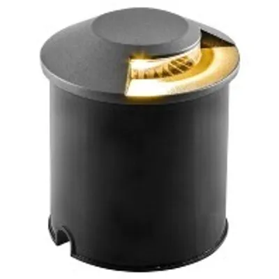 Produktbild von EVN LED Bodeneinbau rund P67151702 1-fach anthrazit IP67, 7W -3000K, 67lm