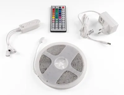 Zdjęcie produktu dla Avide ALSB5050RGBTUYA44-5M, Taśma led uniwersalna, Nastrój, Uniwersalne, IP65, Wielo, LED