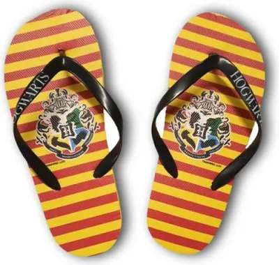 Produktbild von Harry Potter Hogwarts Kinder Flip Flops – Rot / 29