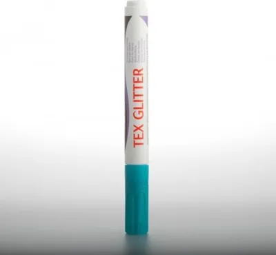Obrázek produktu pro TEX GLITTER fixa na textil - Tyrkysová 6 ml