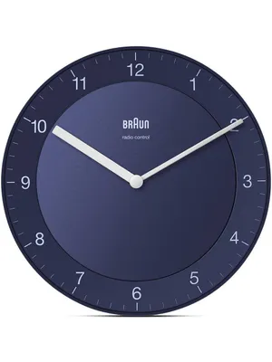 Zdjęcie produktu dla Zegar ścienny sterowany radiowo Braun BC06BL-DCF Classic