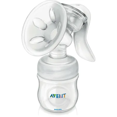 Produktbild von AVENT Natural Handmilch- pumpe mit 1 Flasche 125ml