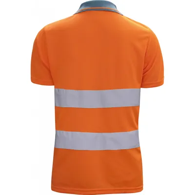 Immagine prodotto di Polo da lavoro Polo ad alta visibilità, arancione, taglia L