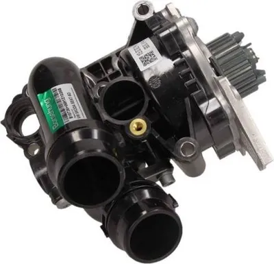 Produktbild von Borsehung B18736 Kühlmittelpumpe Wasserpumpe für VW GOLF VI (5K1) Golf V Schrägheck (1K1) Passat Variant (3C5) für AUDI A4 Avant (8K5, B8) A6 Avant