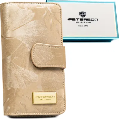 Produktbild von Damen Geldbörse Leder+PU PTN PS116-MLF-2456 Beige