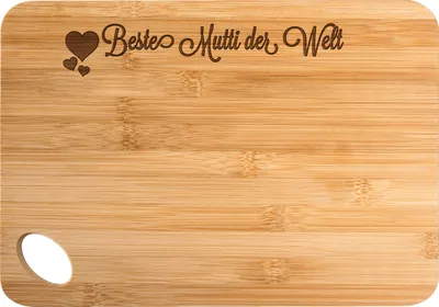 Produktbild von Mr. & Mrs. Panda Brett Mutti - Transparent - Geschenk, Herz Liebe Verliebt Dankeschön Geburtstag Bester Beste Bedanken, Sohn, schneidbrett, Danke, Holzbrett, Mutter, Mama