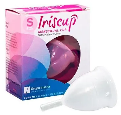 Produktbild von Irisana Transparente Menstruationstasse Größe S