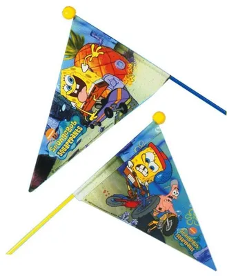 Produktbild von Sicherheitswimpel "Sponge Bob"
