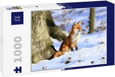 Produktbild von Famanu Puzzle 1000 Teile Fuchs - Herausforderndes Legespiel für Erwachsene