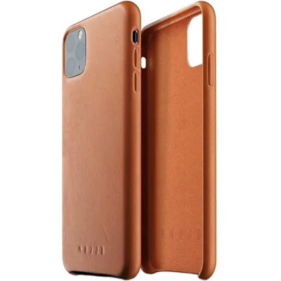 Zdjęcie produktu dla Skórzane etui Mujjo do iPhone 11 Pro Max brązowe