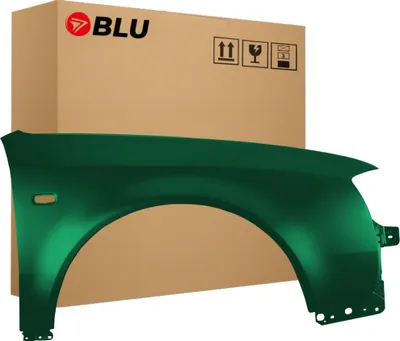 Immagine prodotto di BLU Parafango compatibile con Audi A6 C5 LIFT LZ6L Destra Grün KaktusGrün | 2001-2005 | Anteriore | Verniciato | Pronto per il montaggio | Acciaio