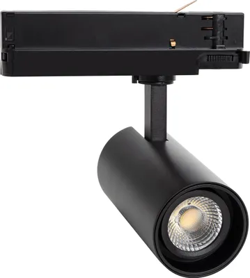 Produktbild von 3-Phasenstromschiene LED-Strahler 20W Fasano Dimmbar Schwarz 4000K Neutralweiß