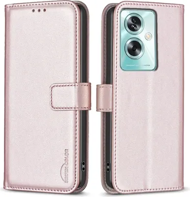 Produktbild von OPPO A79 5G Hülle - BINFEN Klapphülle - Roségold
