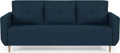 Produktbild von 3-Sitzer-Sofa mit Schlaffunktion DORO - Marineblau