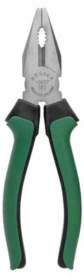 Produktbild von BRÜDER MANNESMANN M10937, Zangensatz, Chrom-Vanadium-Stahl, Kunststoff, Schwarz, Grün