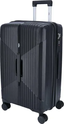 Produktbild von DYX 4-Rad Trolley M 67 cm New York schwarz : schwarz Farbe vom Hersteller: schwarz