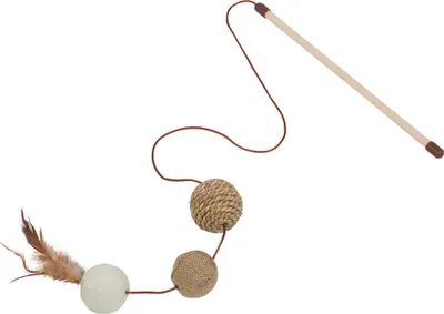Immagine prodotto di Canna da pesca con tre palline Canna 25 cm, palline 4-5 cm