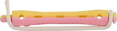 Produktbild von Efalock Perm Styler Kaltwellenwickler rosa/gelb kurz 8 mm 12 Stück
