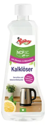 Produktbild von Poliboy NCP Kalklöser - 500ml - für ein hygienisches Entkalken - für Chrom, Kunststoff, Edelstahl, Fliesen