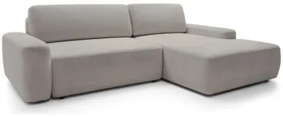Produktbild von Selsey Baleo - Ecksofa mit Schlaffunktion, Chenille-Bezug, Greige,rechtsseitig
