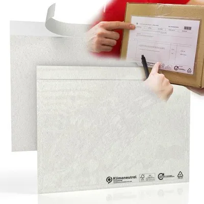 Obrázek produktu pro Samolepicí průhledné obálky formátu C5, 100 kusů