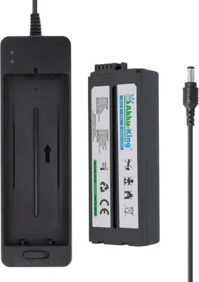 Produktbild von Ladeadapter + Akku kompatibel mit Canon Selphy CP810, CP820, CP900, CP910 Photo Printers, CP1200, CP1300 - ersetzt CA-CP200, NB-CP2L, NP-CP2LH - 2000mAh