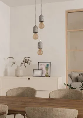 Produktbild von EGLO Silvares, Flexible Halterung, Grau, Grau, Stahl, Drinnen, I