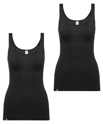 Produktbild von Triumph Damen Tanktop 2-Pack Trendy Sensation - BLACK - Größe M