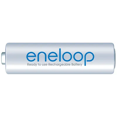 Obrázok produktu pre Panasonic Eneloop, Nabíjateľná batéria, AA, 1 kusov, 1900 mAh, Biela, Valec