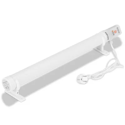 Image de Jopassy Chauffage de serre 120W Chauffage électrique à barres blanc pour serres Installation flexible