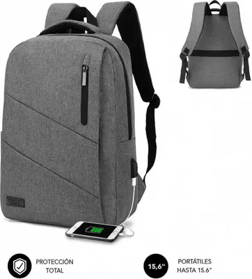 Zdjęcie produktu dla SUBBLIM City Backpack, Plecak, 39,6 cm (15.6"), Pasek na ramię, 610 g