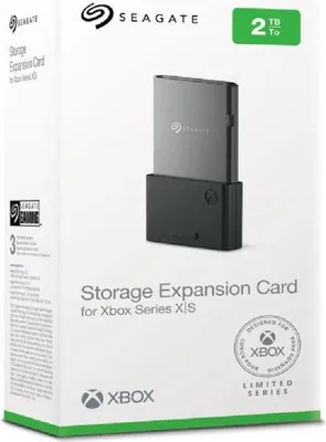 Produktbild von Speichererweiterungskarte für Xbox Series X|S, 2 TB, 2,5 Zoll, Schwarz/Grau